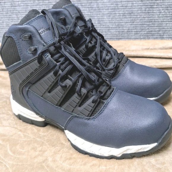 NWOT Hytest Footrests 2.0 Tread Nano Toe Safety Mens Boots K233332 Navy/Black 9M main image 9